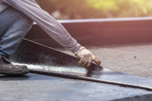 Professional Emergency Waterproofing technician working in Lake Forest, IL